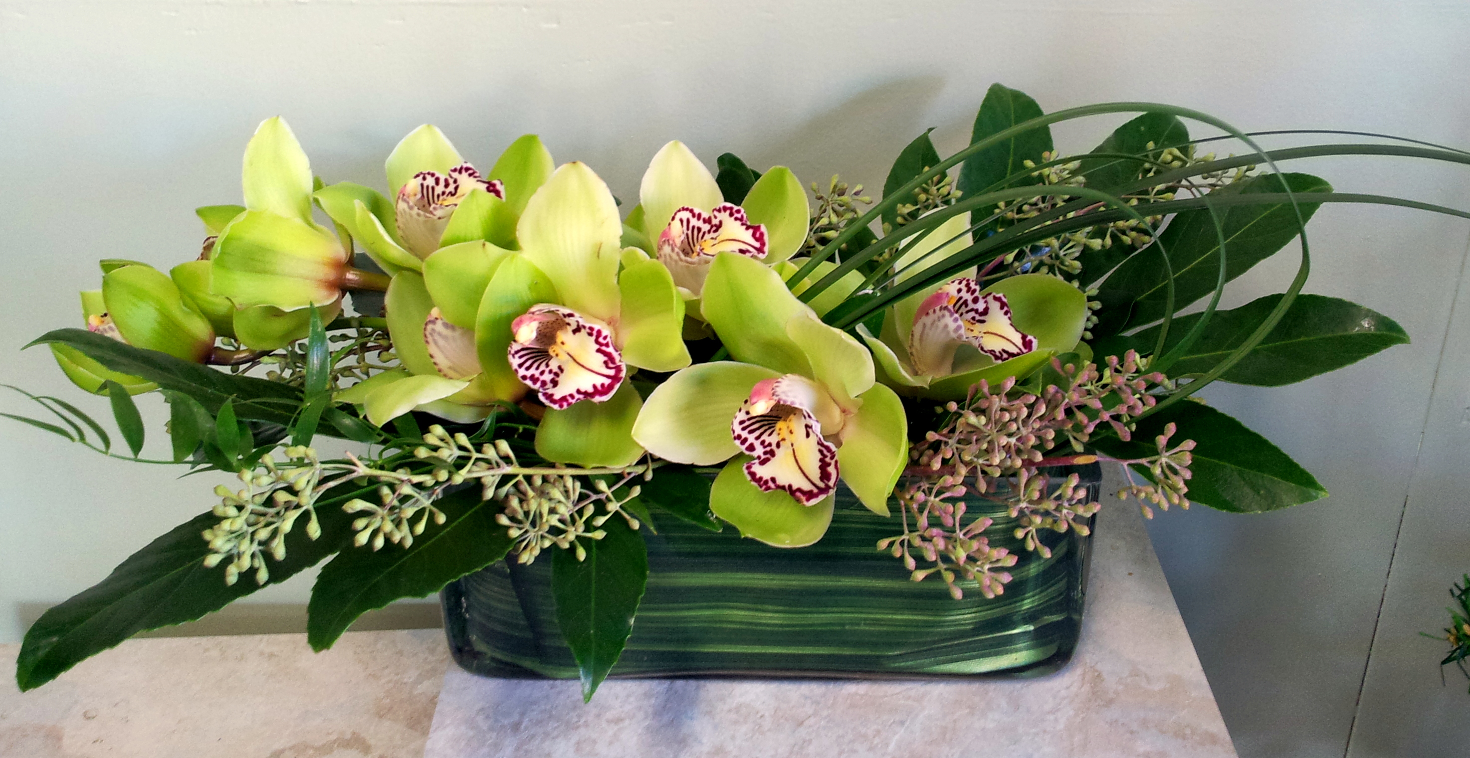 Cymbidium Centerpiece Cymbidium Centerpiece