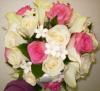 Grande Flowers' Pink and White Bridal Bouquet