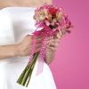 Pink Alstroemeria Hand Tied Bouquet
