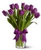 Teleflora's Passionate Purple Tulips