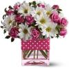 Teleflora's Polka Dots and Posies