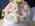 Grande Flowers' White and Pink Cake Top